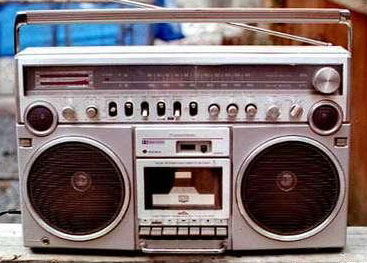 Throughout the Ages | Evolution of Radio
 80s Boombox Panasonic